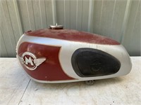 Matchless metal petrol tank