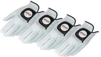 KIRKLAND SIGNATURE Leather Golf Glove 4-Pack Small