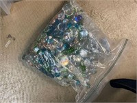 Lot of Glass Stones and Craft Material Whol Lot