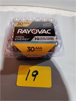 30 pk Raovac battery