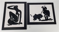 Modern Classic Series Art Matisse Nude & Picasso B