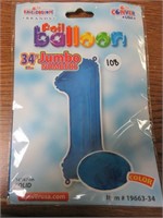 Foil #1 Balloon