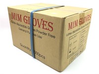 Case MiM L Latex Powder Free Disposable Gloves