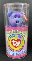 Ty Clubby IV Collector Kit Bear-Sealed Plastic