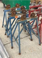 (4) Midco Pipe Roller Stands