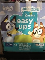 5T/6T Pampers Easy Ups 46 Training Underwear