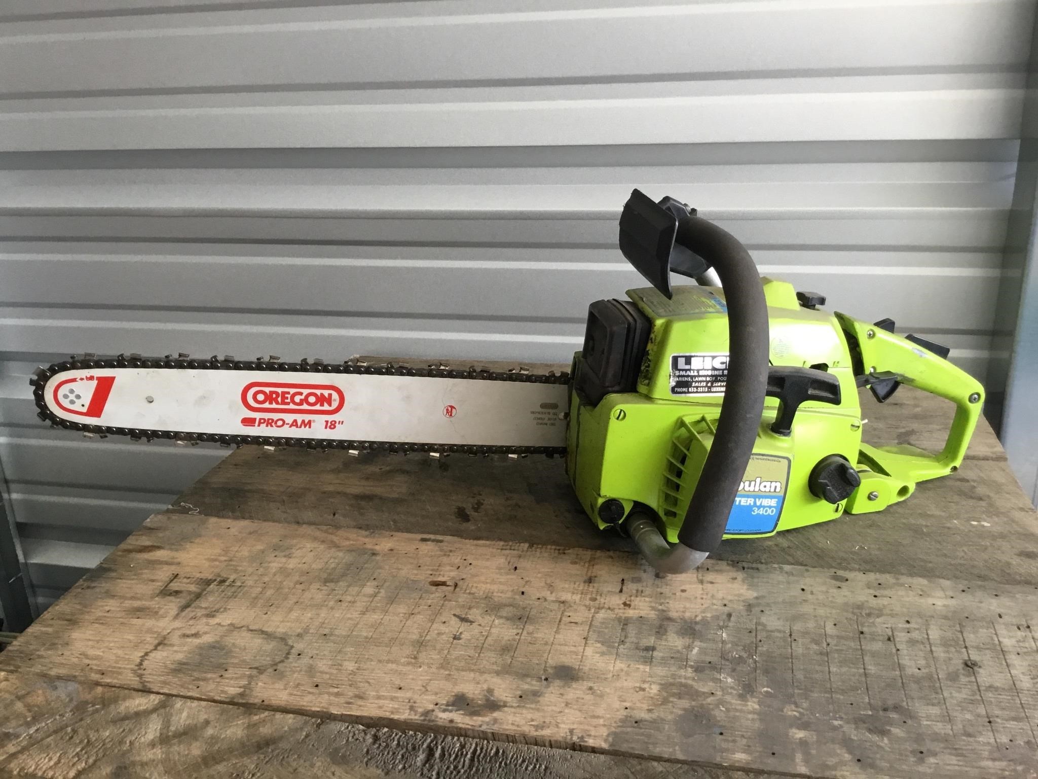 Part IV: Chainsaws, Signs & Parts, online only Auction