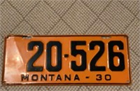 Montana License Plate