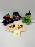 New Halloween Hand Towels Bear Plushies & More