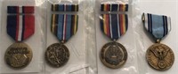 (4) Military Ribbons