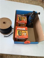 Small Hydraulic Jack and Oil Filters