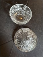 Crystal candy dish - glassware