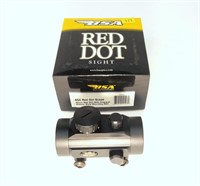 BSA RD42 43mm red dot scope with integral Weaver