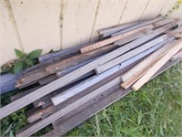 Pile of 1"x1" For Wooden Stakes & Misc. Lumber