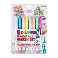 Eggmazing 8 Pack Pastel Quick-Dry Markers  Ages 3+