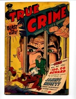 MAGAZINE VILLAGE TRUE CRIME COMICS #2 GOLDEN AGE