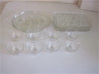 K-597 8 Sets Snack Plate & Cup