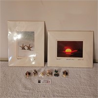Shell Critters and beach prints