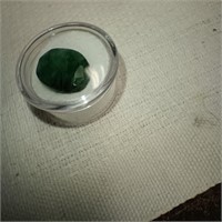 Brazilian Cut & Faceted Oval Emerald 17.7 carats