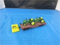 Union Pacific 6207 Flatcar w/ John Deere Tractors