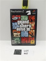 PLAY STATION 2  GRAND THEFT AUTO 3 WITH INSTRUCTIO