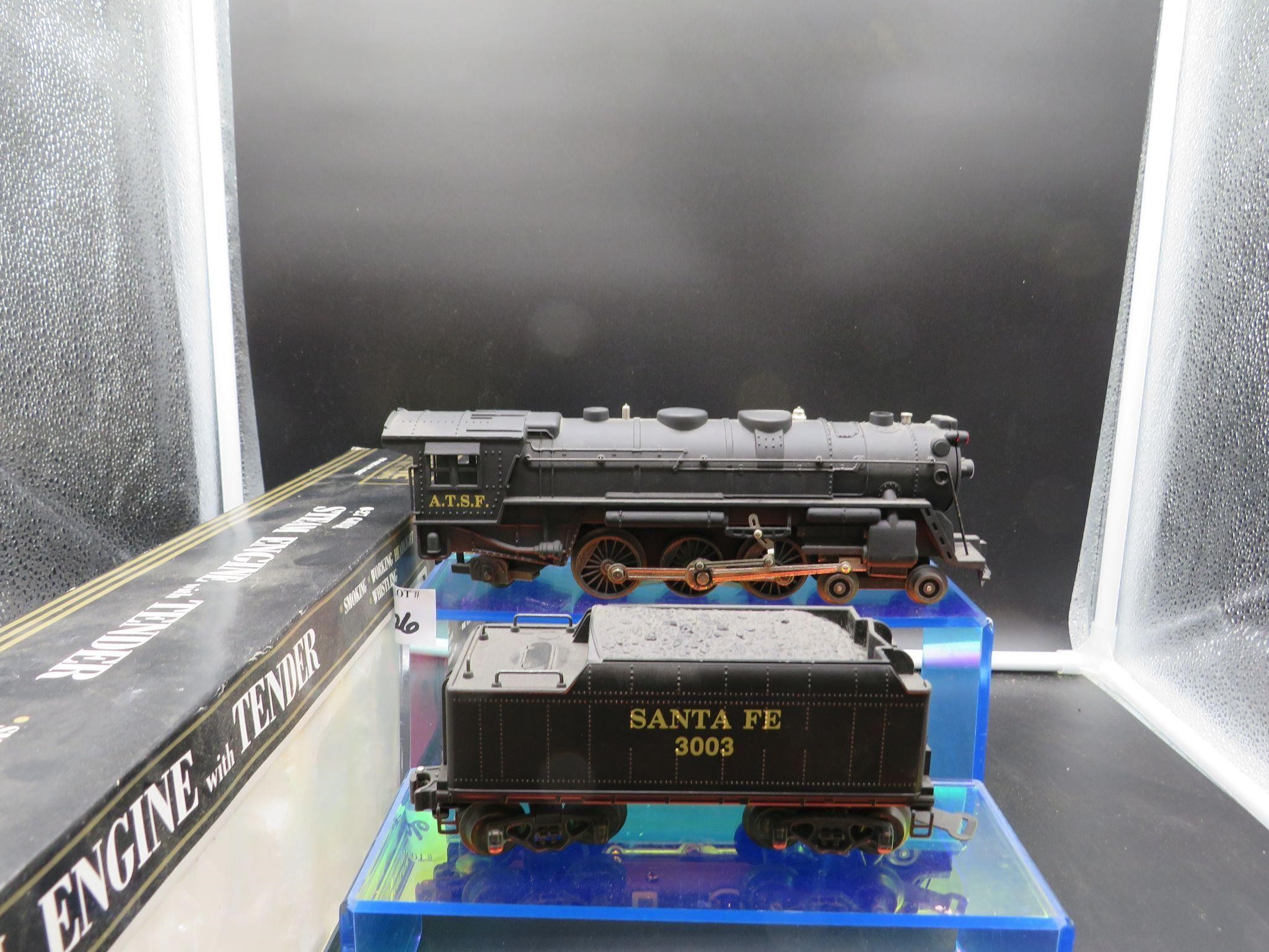 K-Line K-3003 Santa Fe Steam Engine & Tender