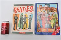 2 livres sur les Beatles dont 1 pop-up