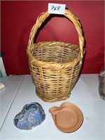 BASKET AND POTTERY
