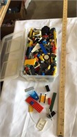Various Lego pieces