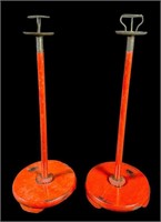 PAIR OF 19th CENTURY JAPANESE FLOOR CANDLESTICKS