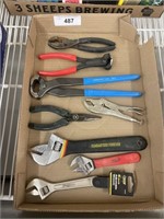 PLIERS, ADJUSTABLE WRENCHES AND MORE