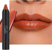 Oulac Gloss Rust red Lipstick Makeup Lip Crayon
