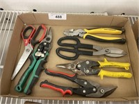TIN SNIPS, SCISSORS, AND MORE