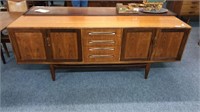 MID CENTURY G-PLAN SIDEBOARD, 84”