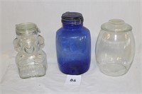 3 COOKIES JARS