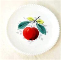 Vintage Westmoreland Milk Glass Plate 7.25 " In