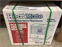 Heat Mate Kerosene Heater Nib Untested