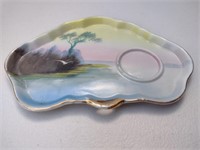 Vintage Hand Painted Candy Nut Dish