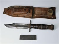 Vintage Camillus Air Force Survival Knife, Sheath
