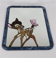 Artisian Bambi Textured Stained Glass Mirror