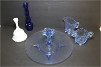 Depression Glass, Cobalt & Fenton