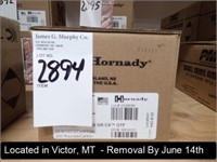 CASE OF (200) ROUNDS OF HORNADY 308 WIN 165 GR CX