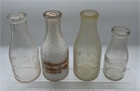 4 H.W. Parthemore Highspire, PA milk bottles
