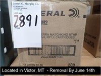 CASE OF (200) ROUNDS OF FEDERAL 308 WIN 175 GR