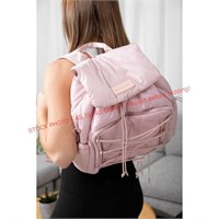 Ho Mini Backpack GREY Colored Book Bag Storage