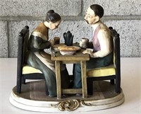 Porcelain Statue-Dinner Time