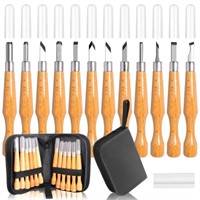 Wood Carving Tools 12 Set Carving Knife Tools...