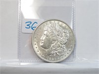 1886 P Silver Morgan Dollar $1 90%