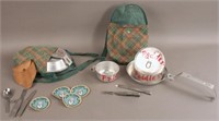Vintage Boy Scout Badges & Mess Kits