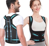 ($69) Back Brace and Posture Corrector,M